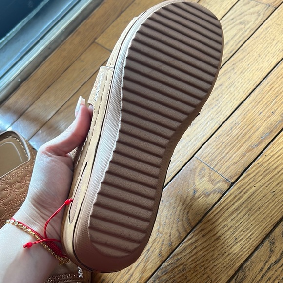 NWOT Size 43  US size 11 Brown Sandals Open Toes with Memory Foam Never Used - Picture 4 of 4